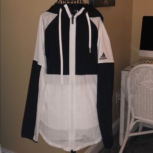 Adidas raincoat/windbreaker!
